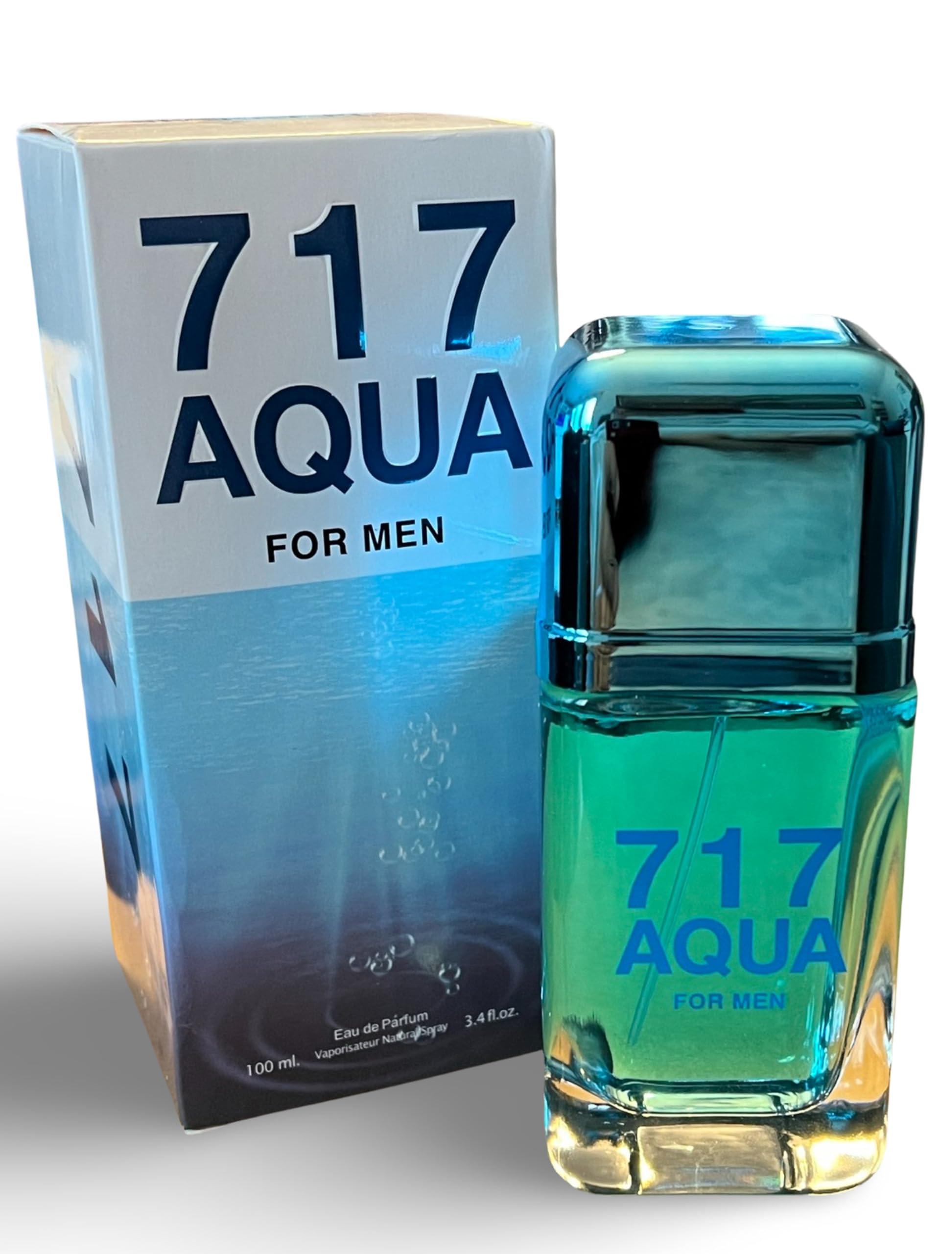 Amazon.com : Secret Plus 717 AQUA FOR MEN - Eau de Parfum- 3.4 Fl